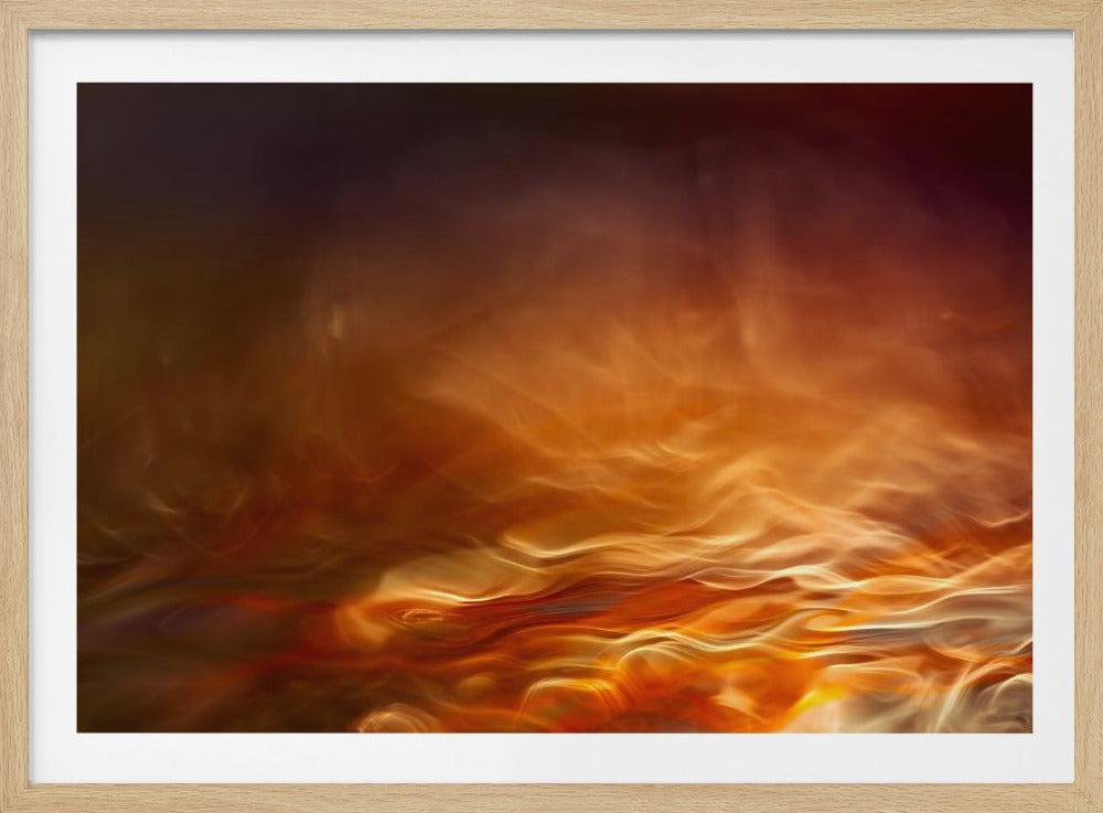 Burning water | Poster