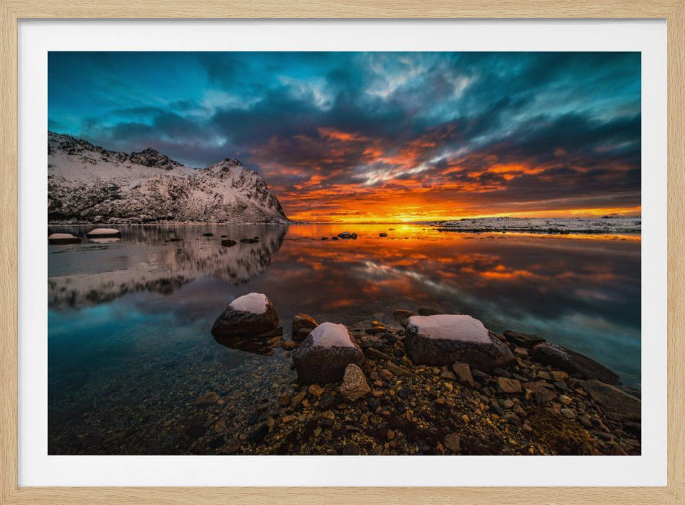 sky on fire | Poster