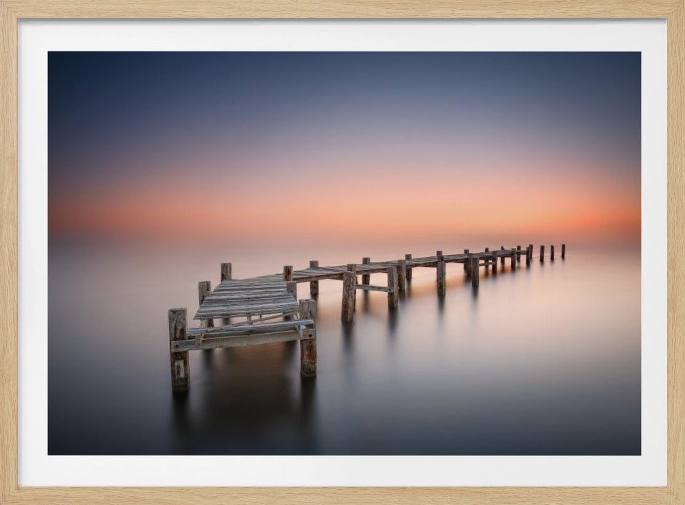 Old pier II | Poster