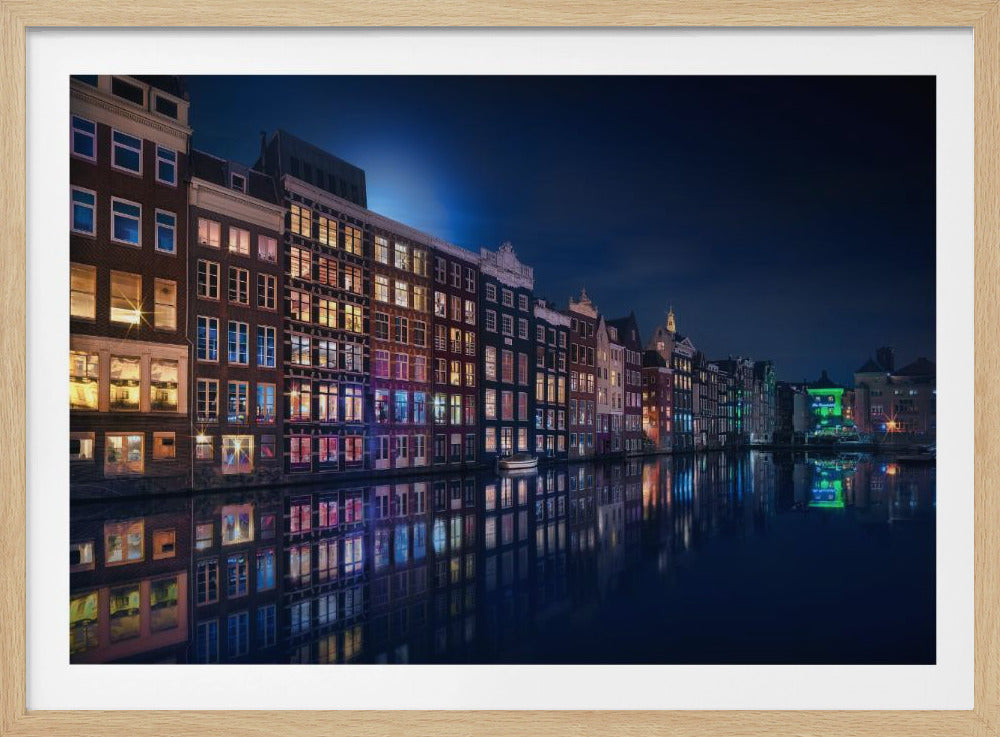 Amsterdam Windows Colors | Poster