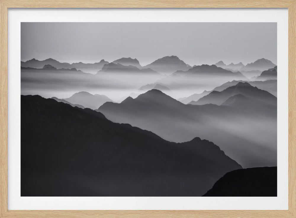 Mountain layers | Poster