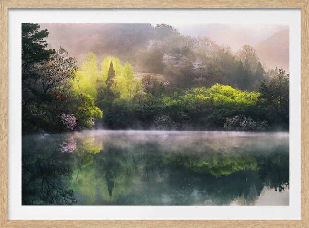 Morning calm | Poster