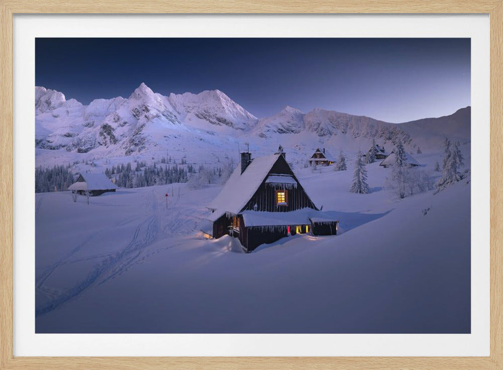 Winter Hut | Poster