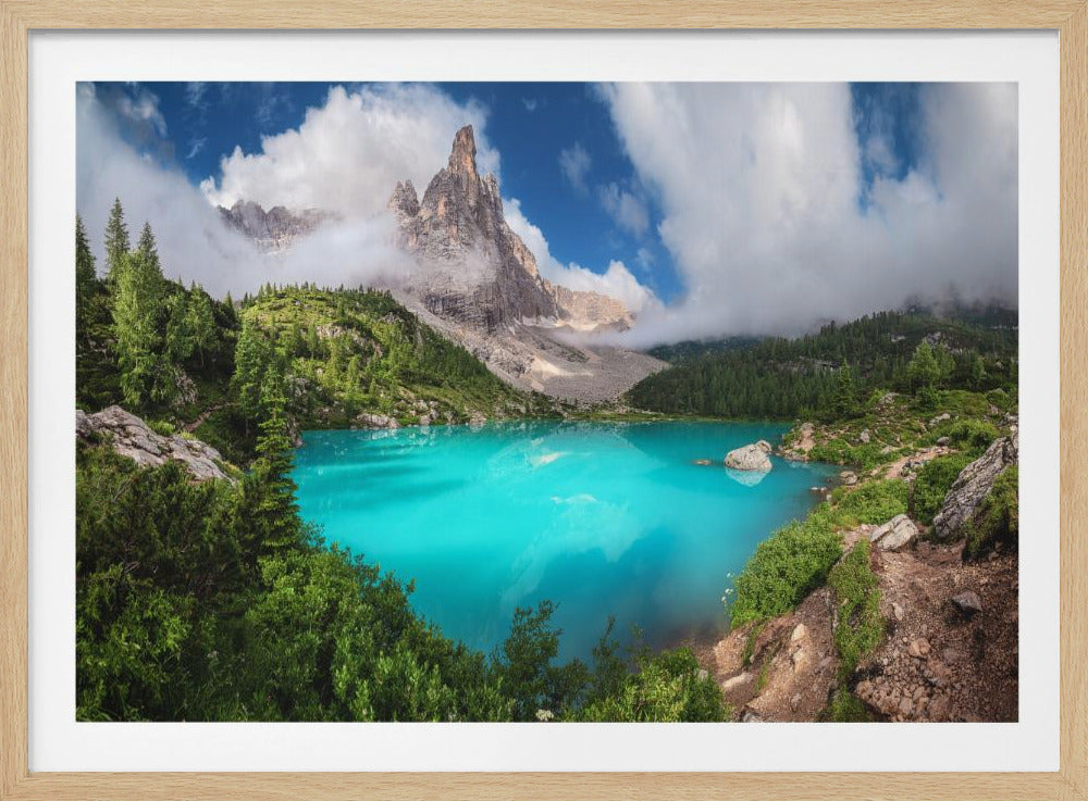 Veneto - Lago di Sorapis Panorama | Poster