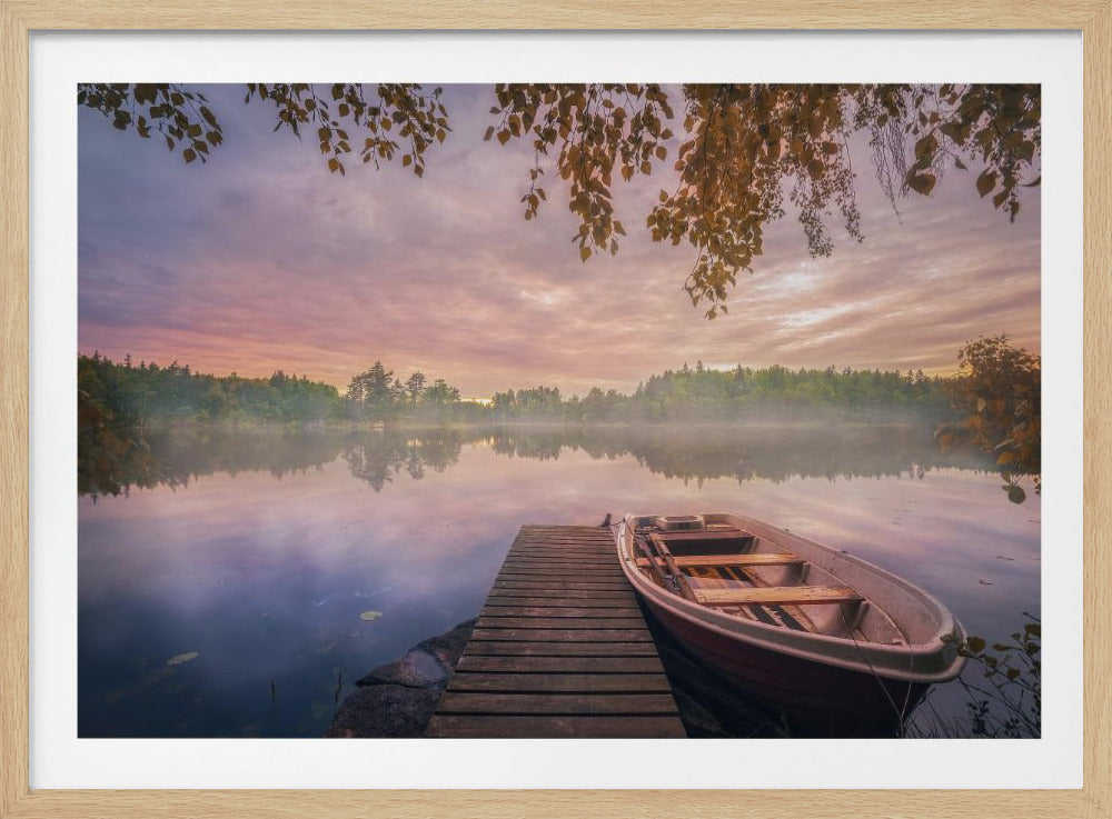 Colorful lake | Poster