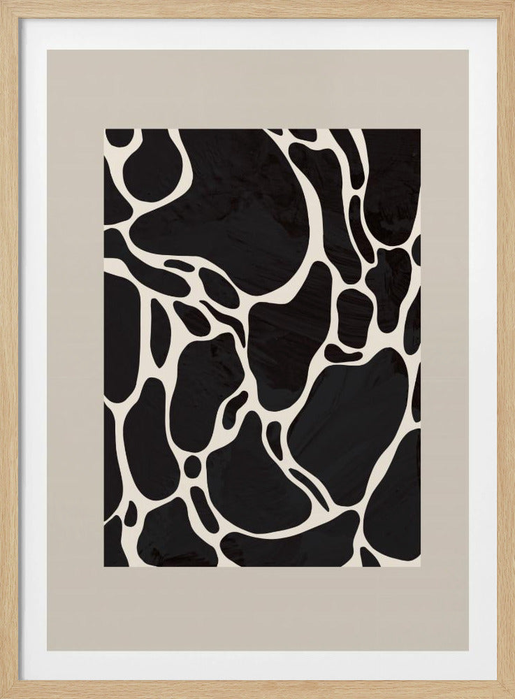 Giraffe Sand | Poster
