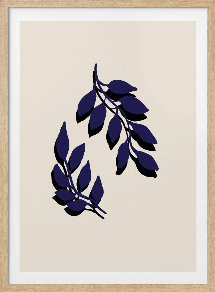 Blue Twigs | Poster