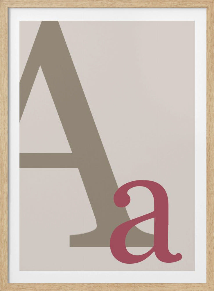 Letter A | Poster