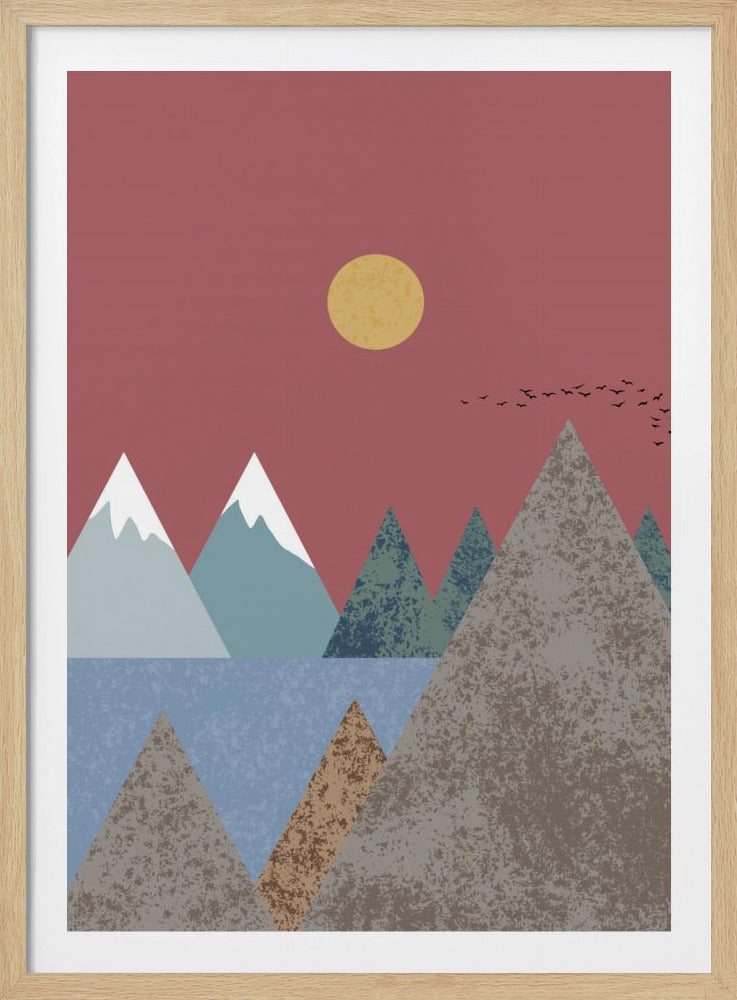 Mountain landscape | Poster