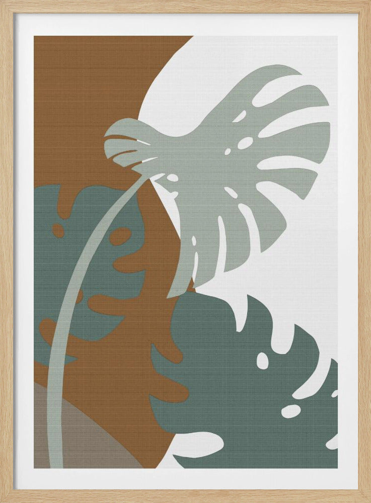 Monstera Cut Out 03 | Poster