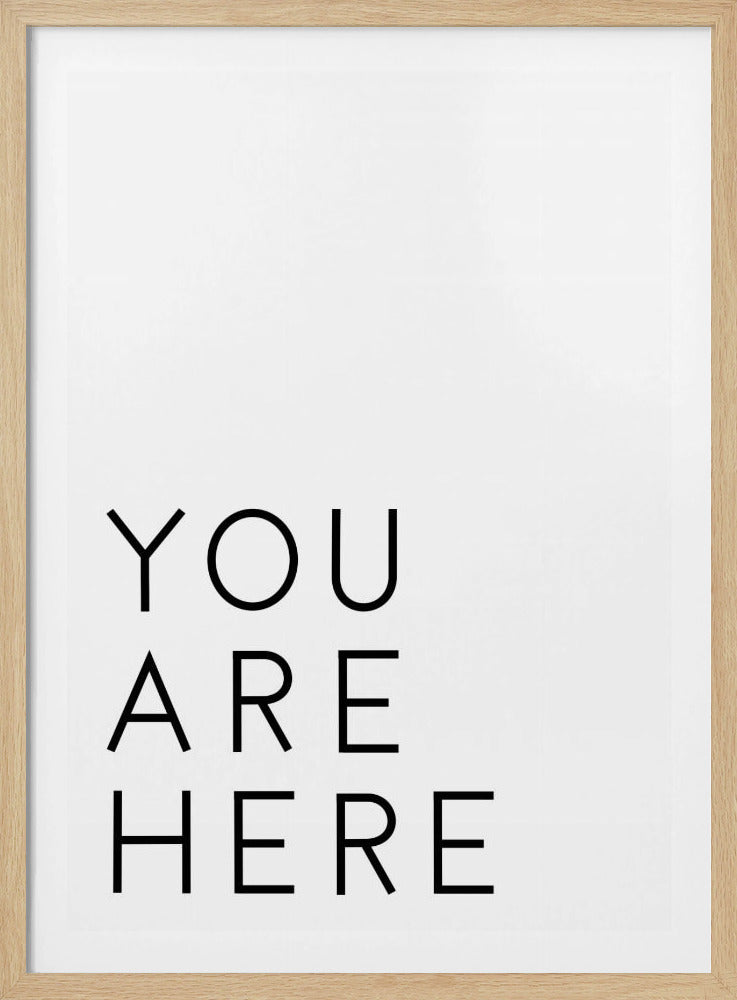 You Are Here | Poster