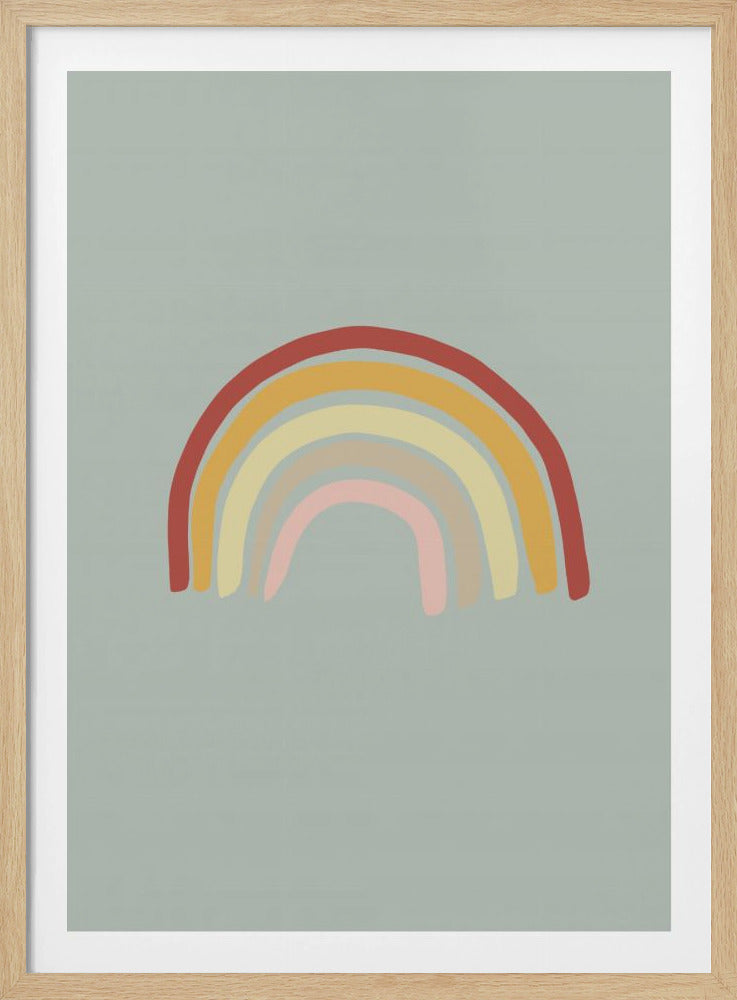 Rainbow Green | Poster