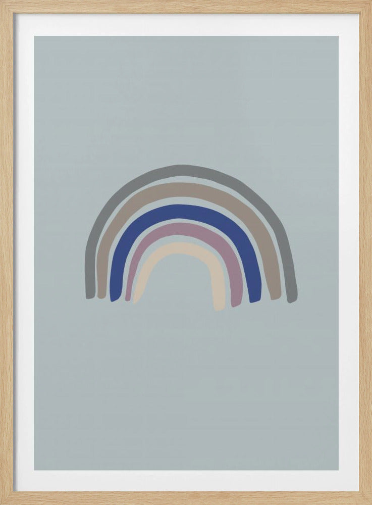 Rainbow Blue | Poster