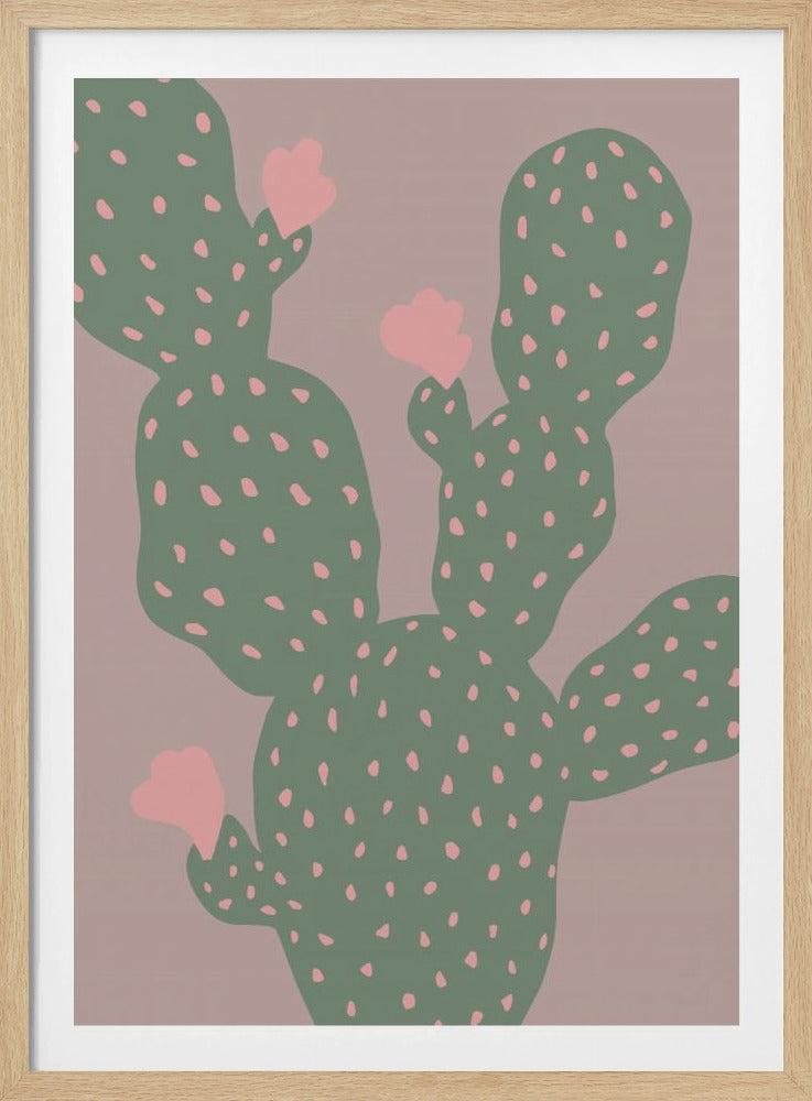 Green Cactus | Poster