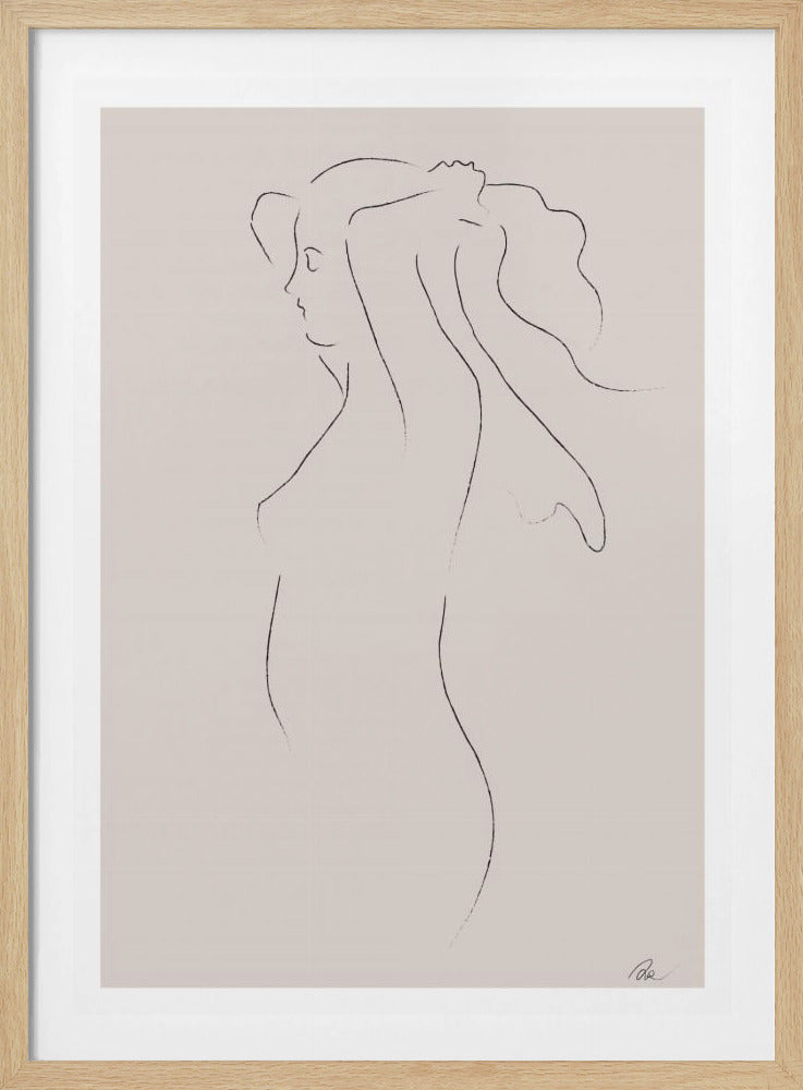 Woman Sketch | Poster