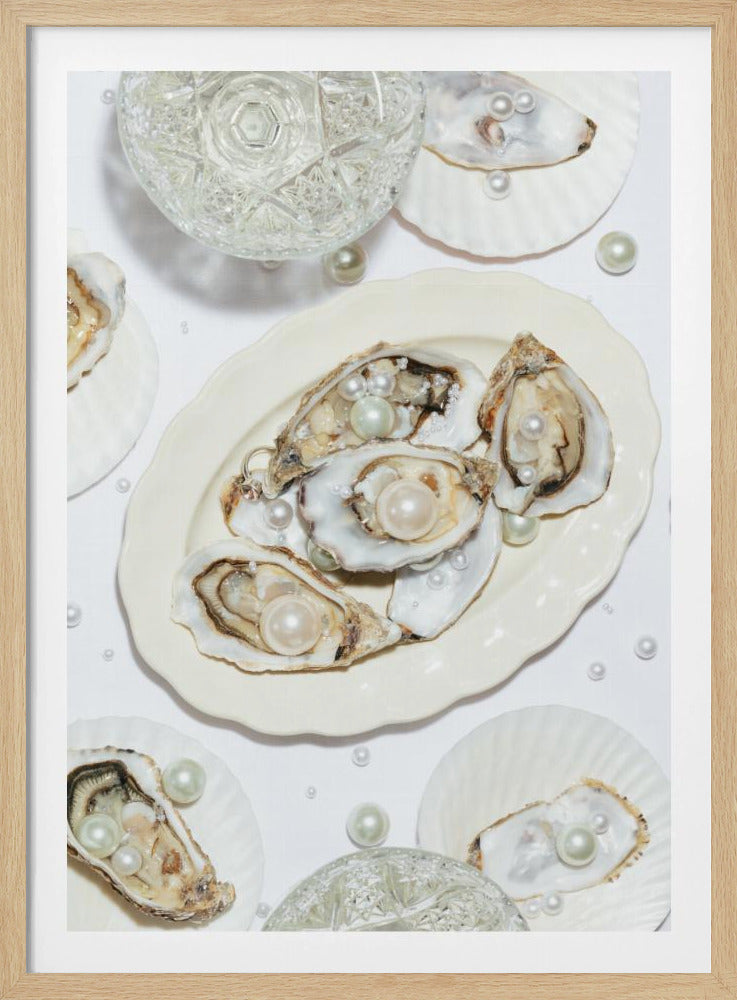Oysters & Pearls No 03 | Poster