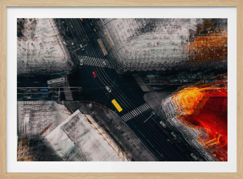 Moscow crossroad | Poster