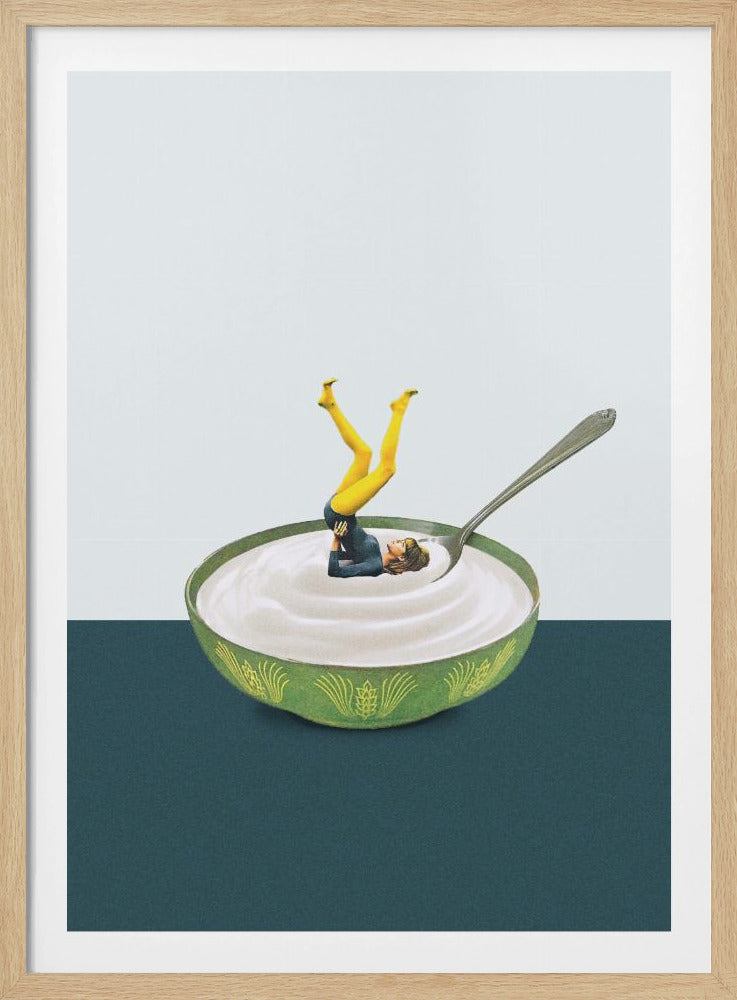Yoga in my yogurt | Poster