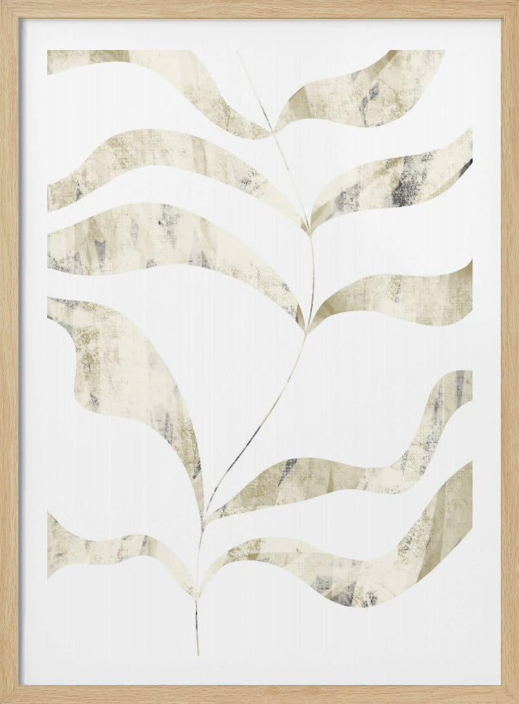 Gentle Leaf Waves | Poster