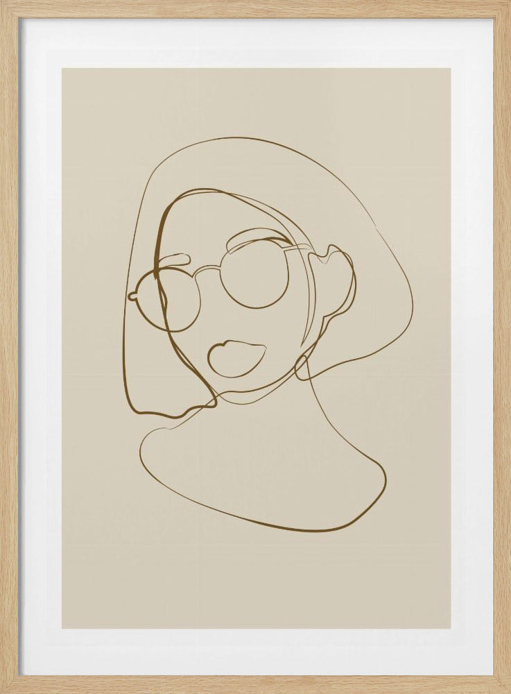 Female portrait | Poster