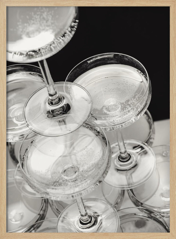 Champagne tower_5 | Poster