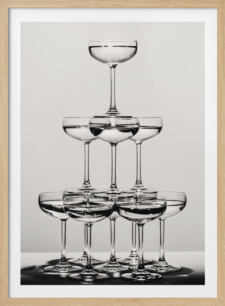 Champagne tower_6 | Poster
