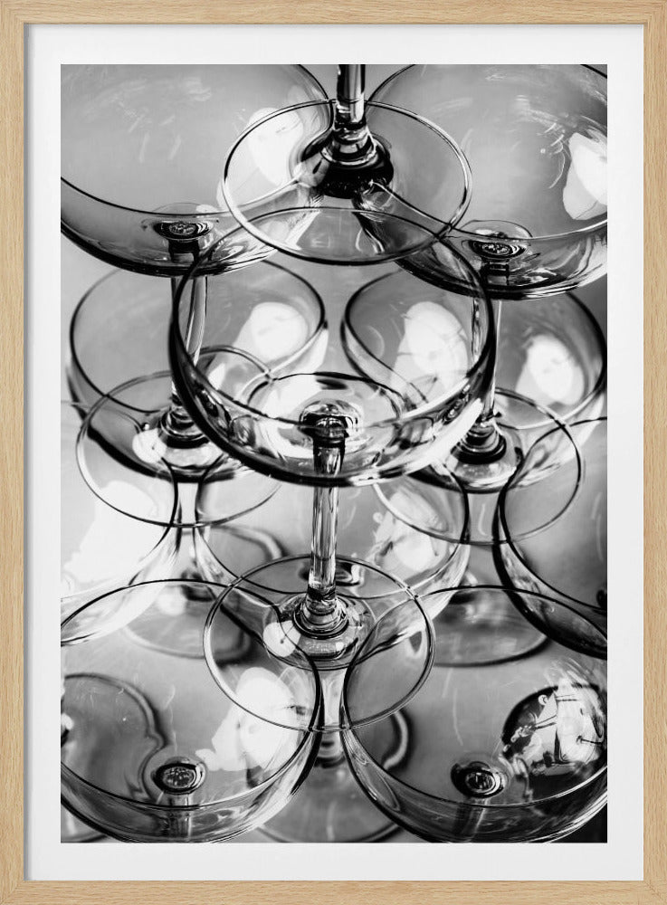 Champagne tower_8 | Poster