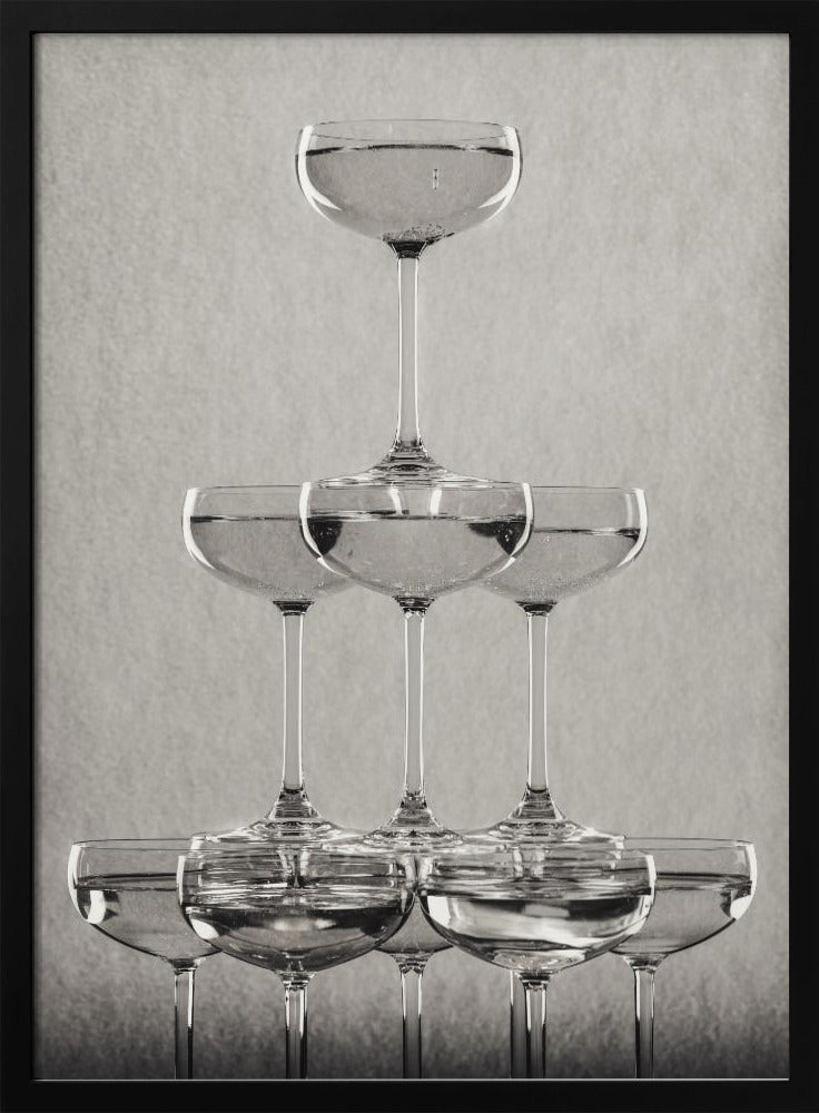 Champagne tower_9 | Poster