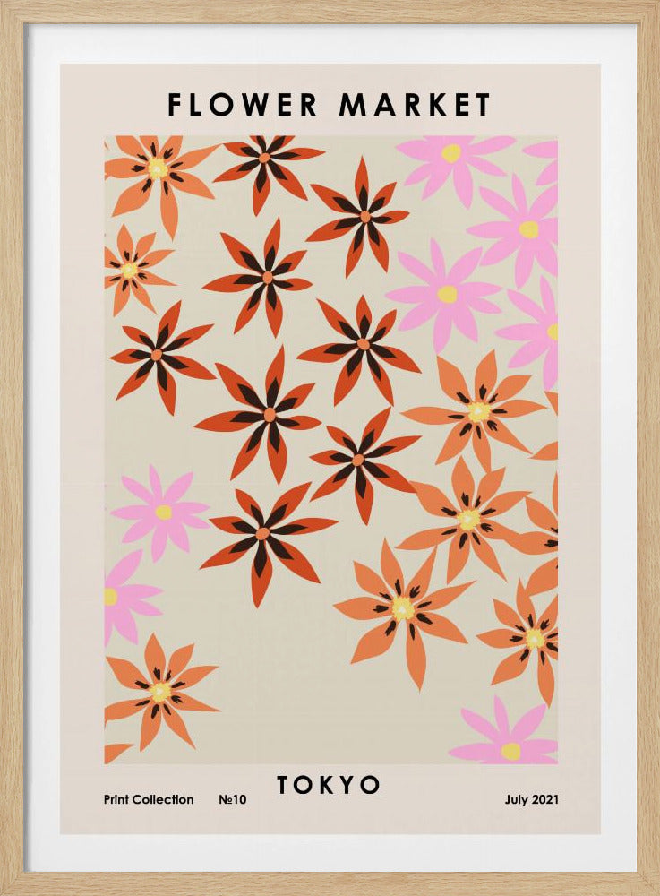 Flower Market Tokyo | Poster