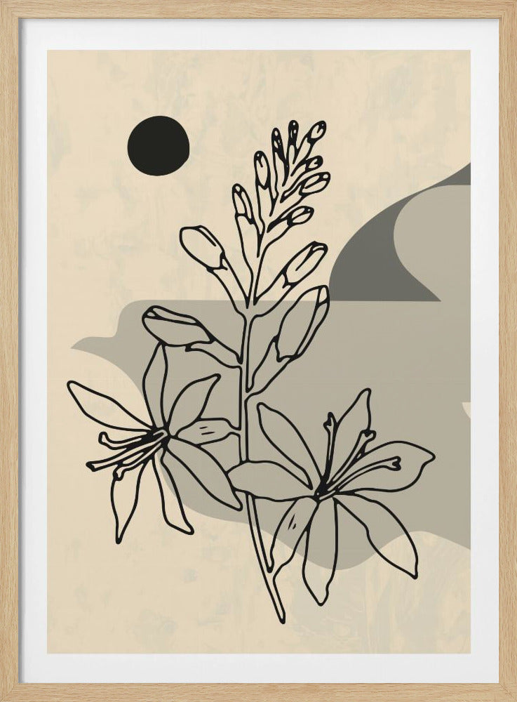 Abstract Flower 1 | Poster