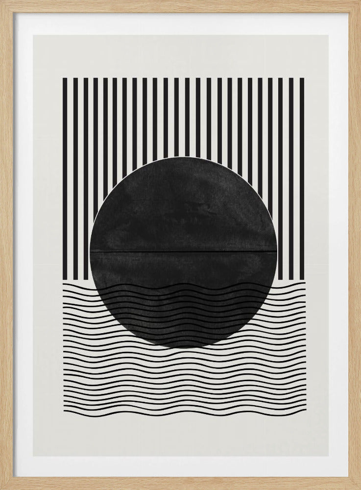Monochrome Eclipse | Poster