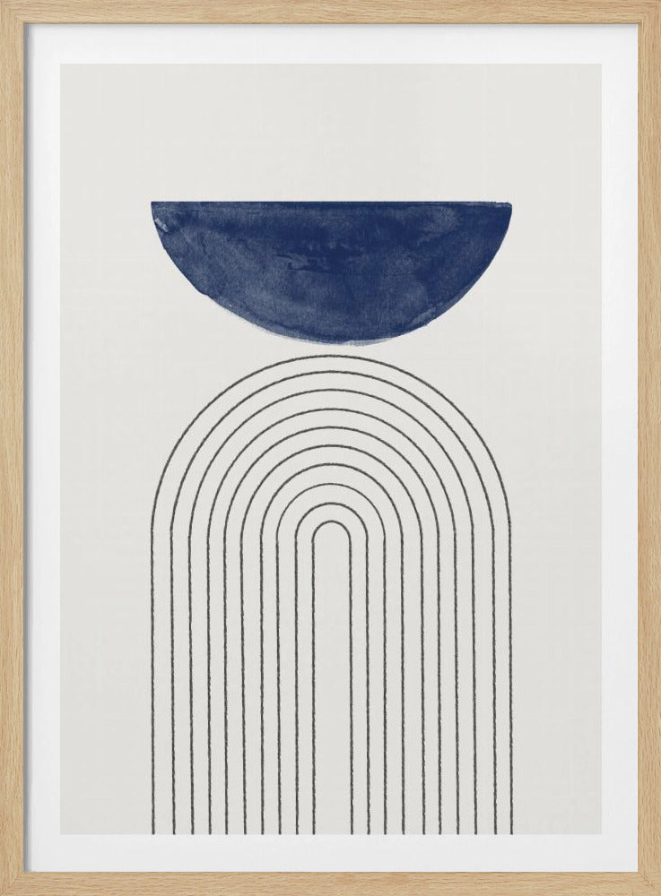 Curved Serenity | Poster