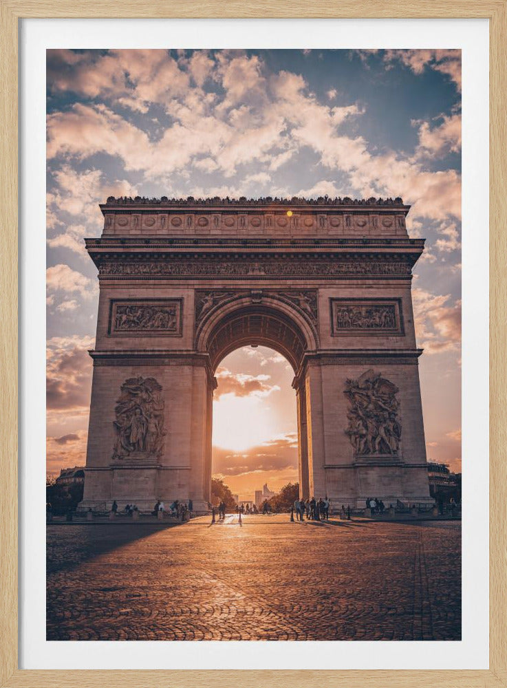 Golden Arc of Paris | Poster