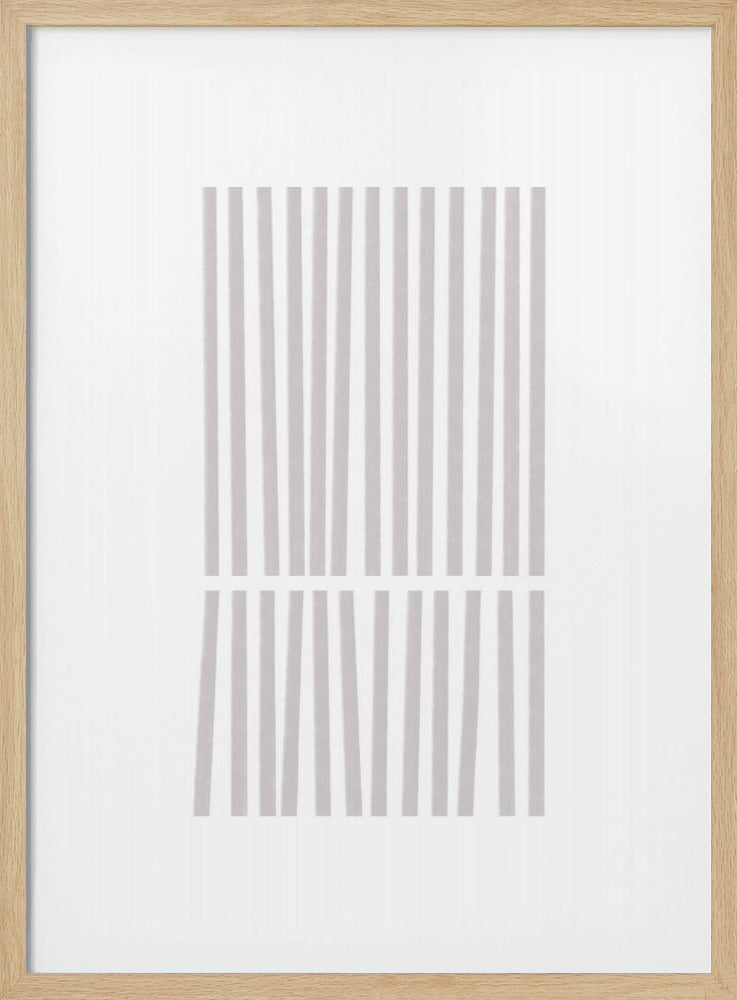 Vertical Gray Lines | Poster