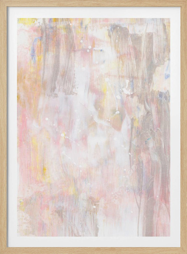 Fluid Brushstrokes and Subtle Splashes | Poster