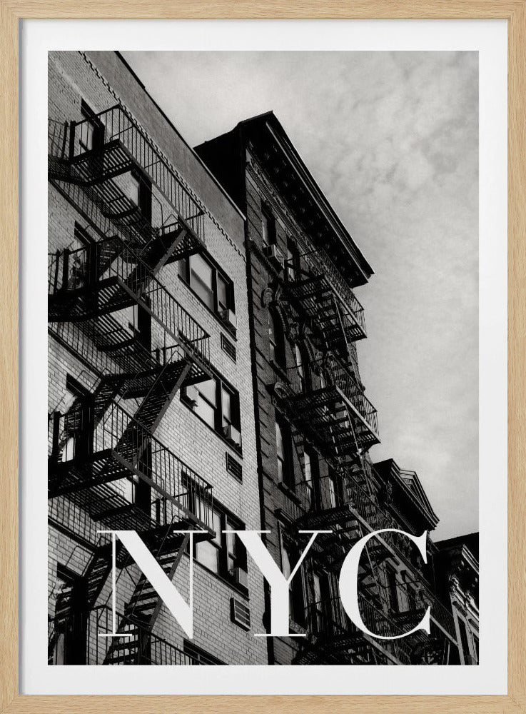 NYC Fire Escapes 2 | Poster