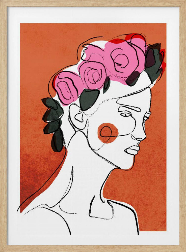 Floral Contemplation | Poster