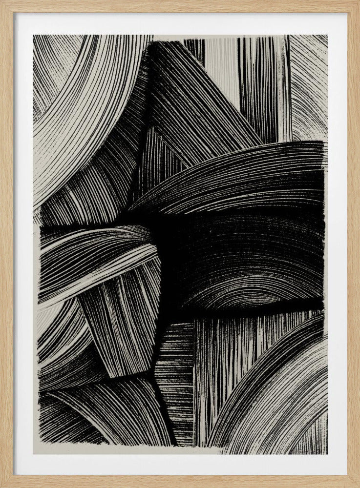 Curved Line Symphony | Poster