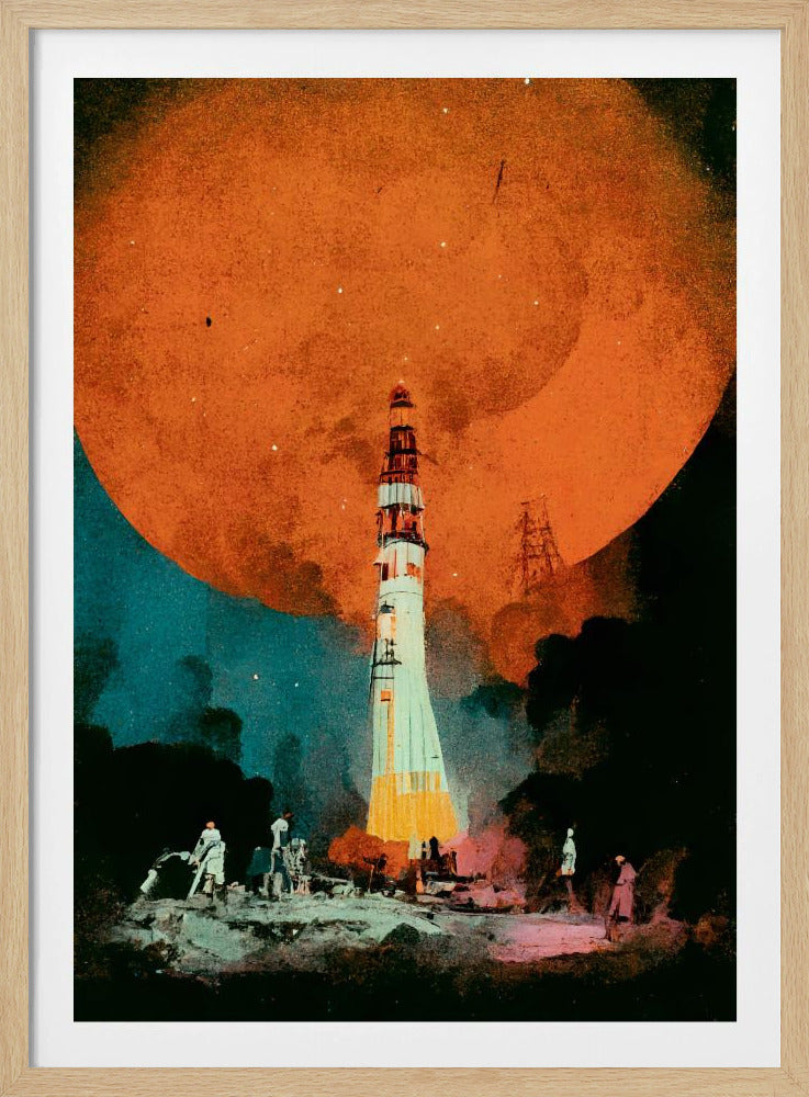 Lunar Launch | Poster