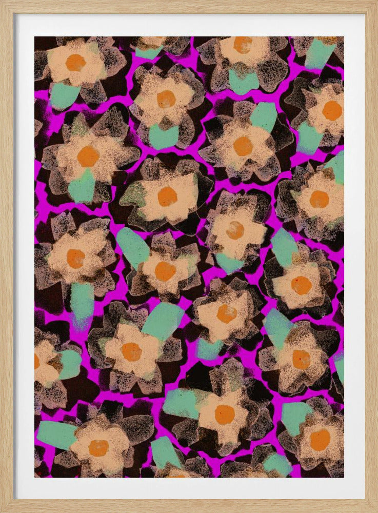 Vibrant Petal Dance | Poster