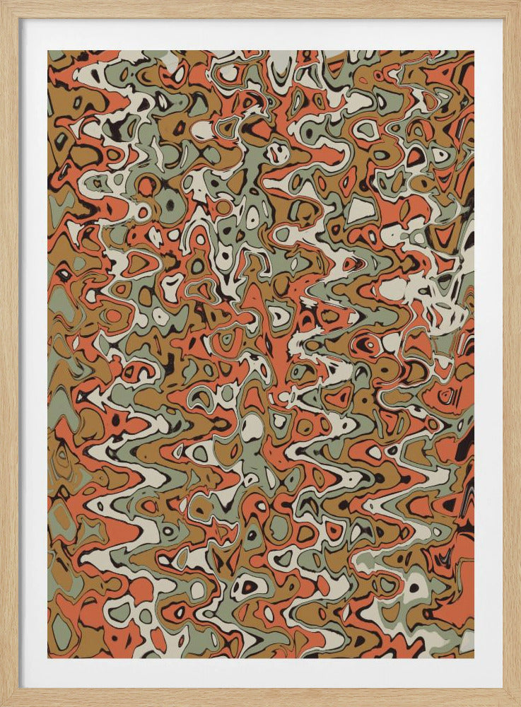 Vibrant Ripples | Poster