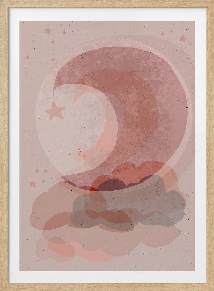Dreamy Sky Whirls | Poster