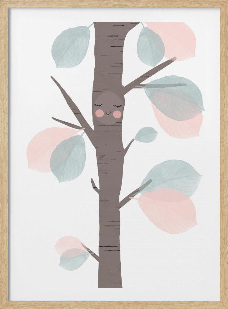 Whimsical Tree Hug | Poster