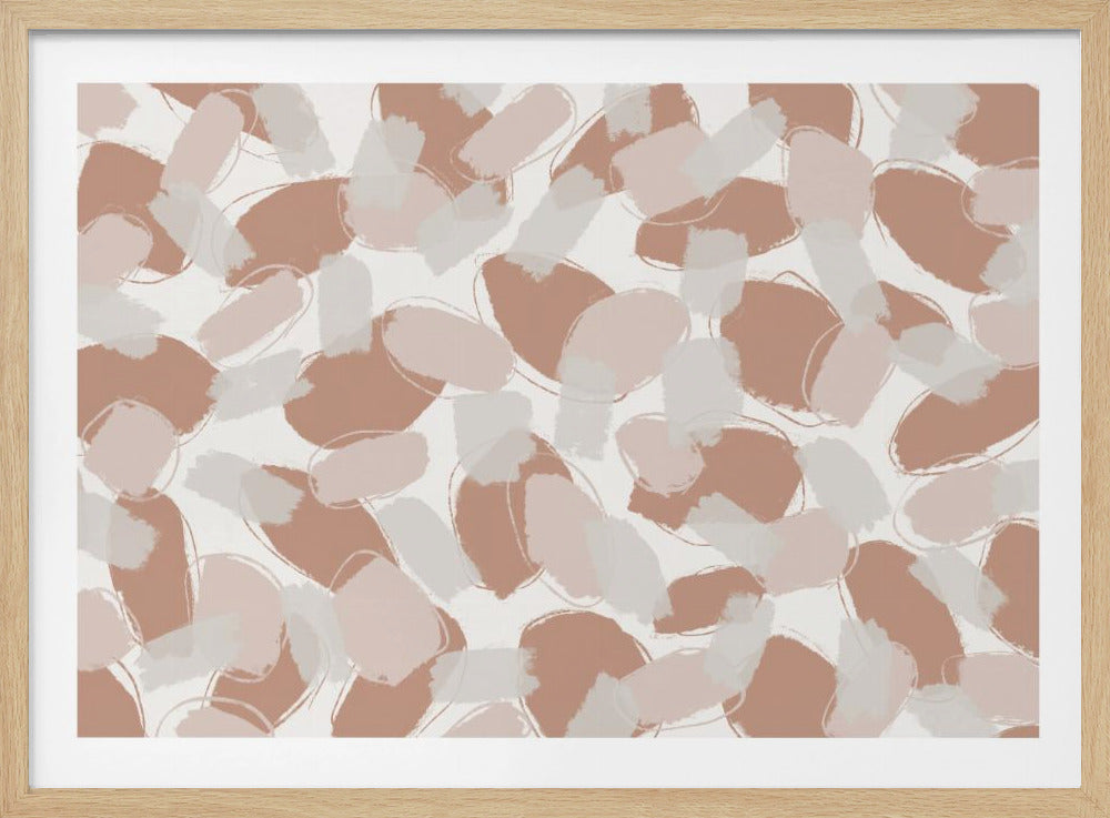 Gentle Brush Strokes | Poster