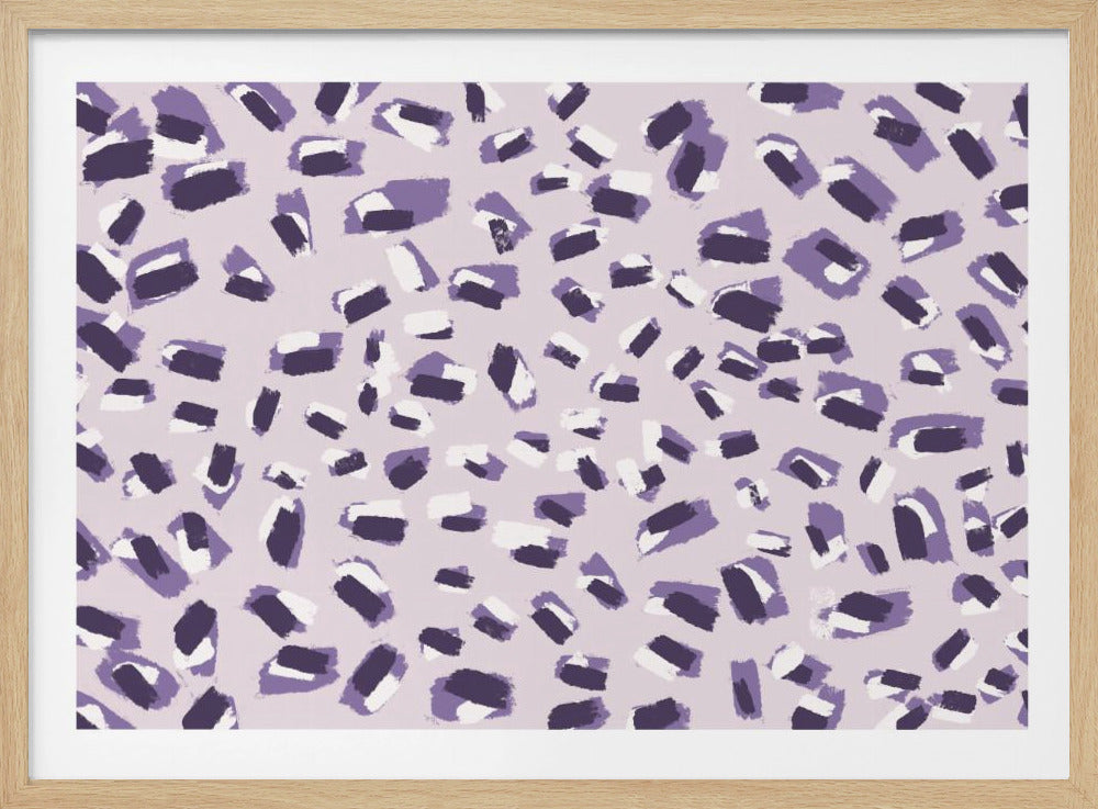 Purple Brush Dance | Poster