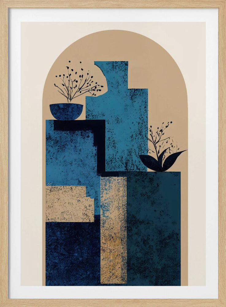 Blue Vase | Poster