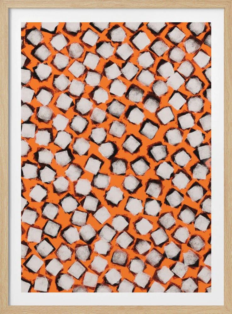 Vibrant Cubes | Poster