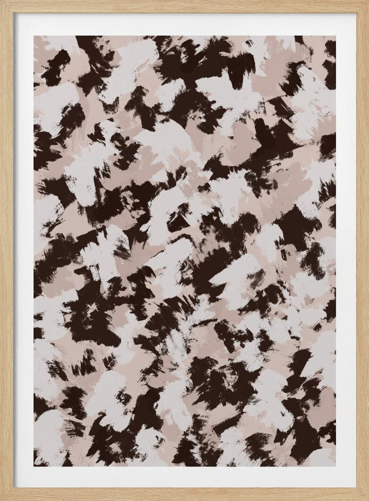 Brushstroke Chaos | Poster