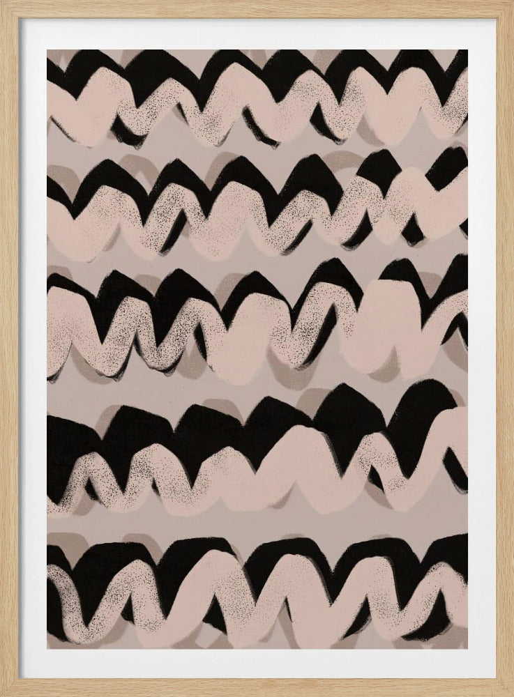 Zigzag Tapestry | Poster