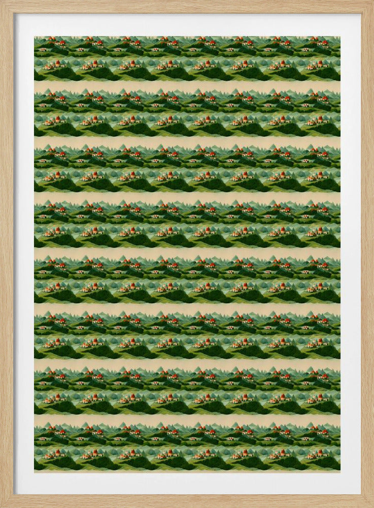 Endless Green Hills | Poster
